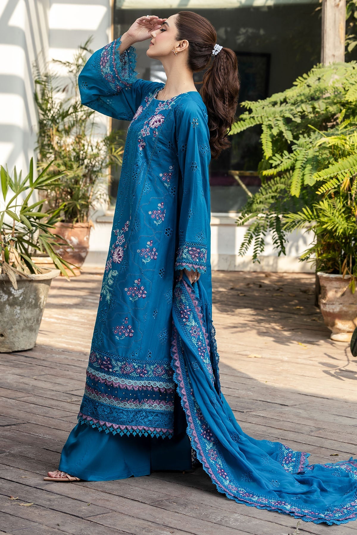 Motifz | Premium Lawn 25 | 5310-MARGO -  Motifz Ladies Clothes - Original Designer Dress - House of Maryam