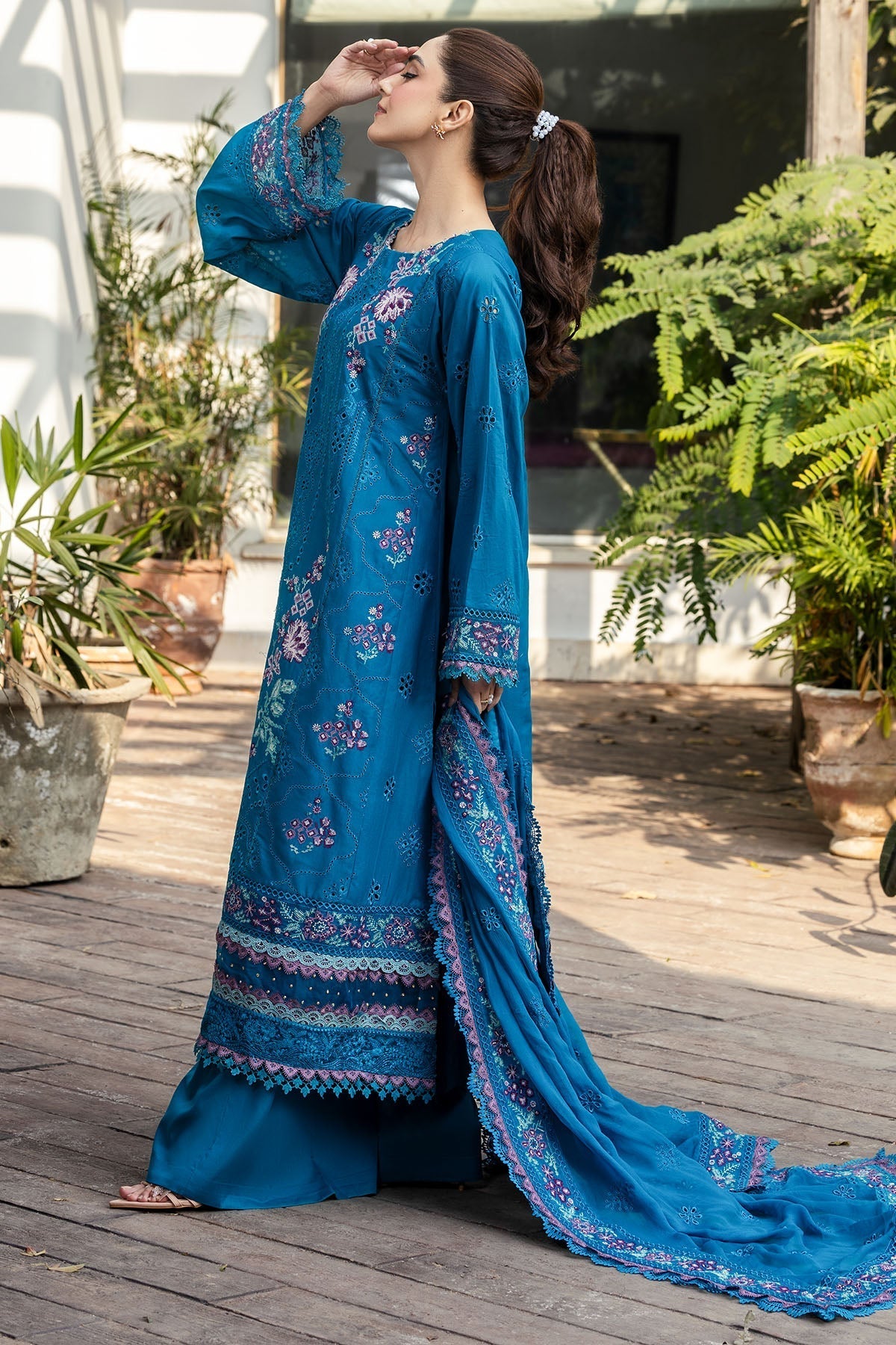 Motifz | Premium Lawn 25 | 5310-MARGO -  Motifz Ladies Clothes - Original Designer Dress - House of Maryam