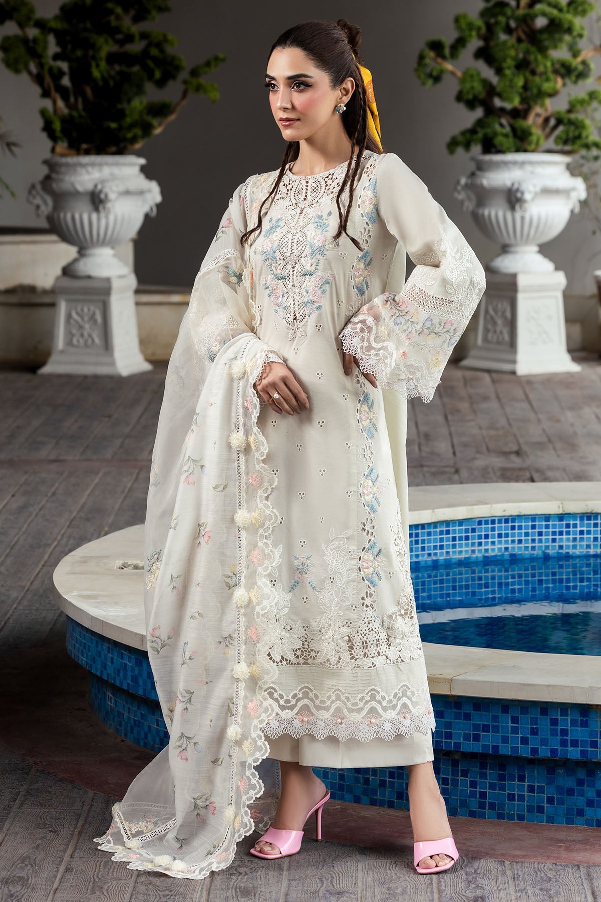 Motifz | Premium Lawn 25 | 5319-MARCELINE -  Motifz Ladies Clothes - Original Designer Dress - House of Maryam