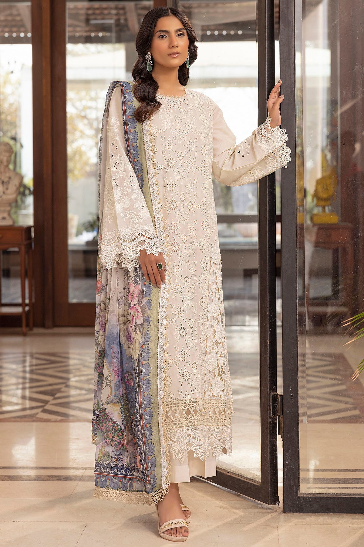 Motifz | Premium Lawn 25 | 5324-SIDONIE -  Motifz Ladies Clothes - Original Designer Dress - House of Maryam