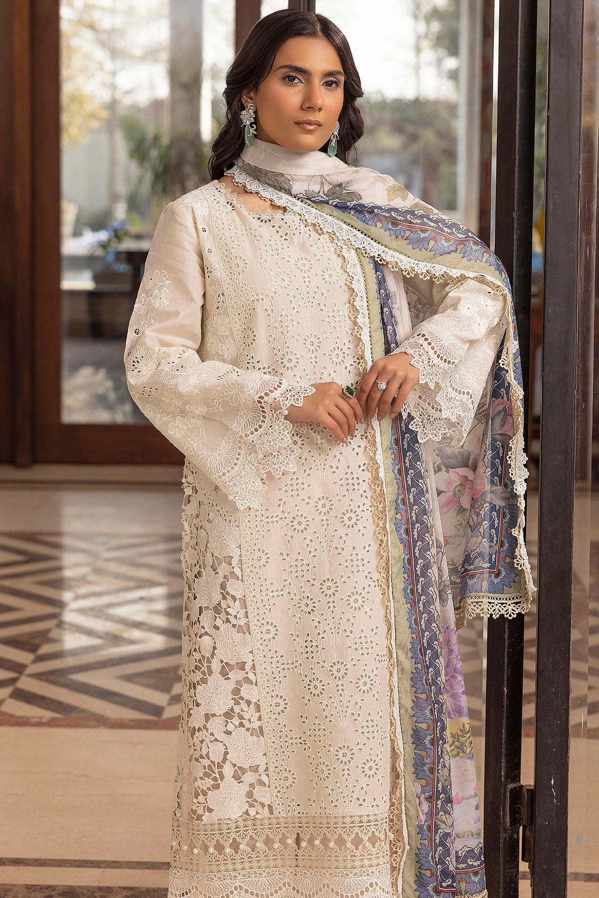 Motifz | Premium Lawn 25 | 5324-SIDONIE -  Motifz Ladies Clothes - Original Designer Dress - House of Maryam