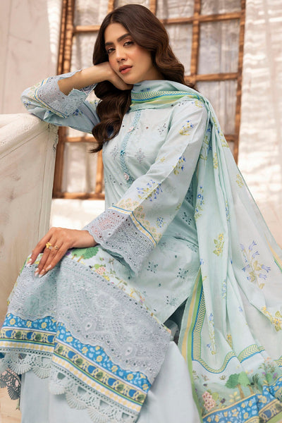 Motifz | Umang Lawn | 5411-SIRA -  Motifz Ladies Clothes - Original Designer Dress - House of Maryam