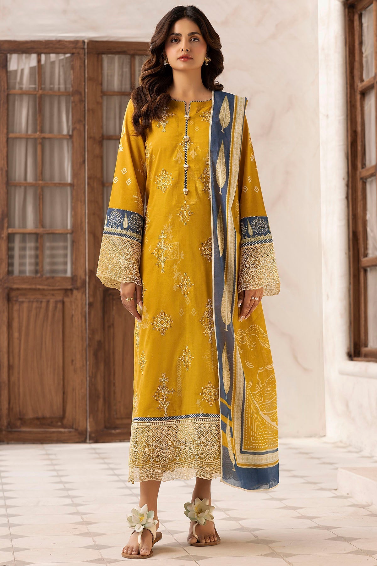 Motifz | Umang Lawn | 5416-USWA -  Motifz Ladies Clothes - Original Designer Dress - House of Maryam