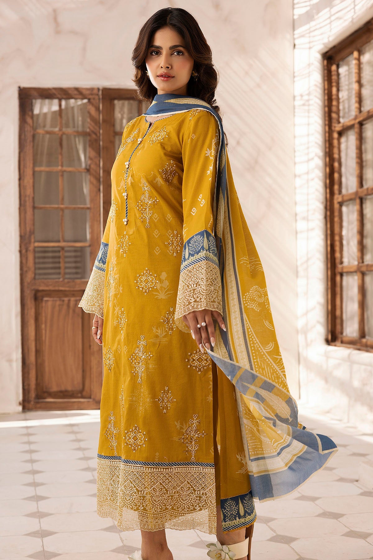 Motifz | Umang Lawn | 5416-USWA -  Motifz Ladies Clothes - Original Designer Dress - House of Maryam