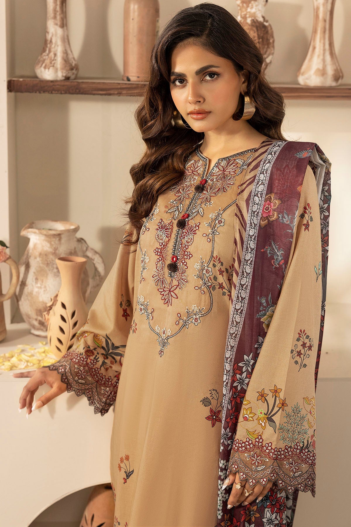 Motifz | Umang Lawn | 5474-ARA -  Motifz Ladies Clothes - Original Designer Dress - House of Maryam