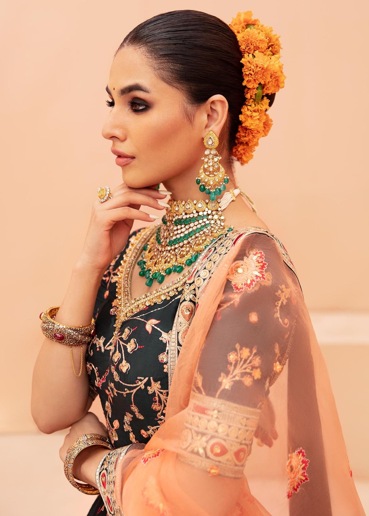 Waqas Shah | Madhubala | SHAH BANO -  Waqas Shah Formal - Original Designer Dress - House of Maryam