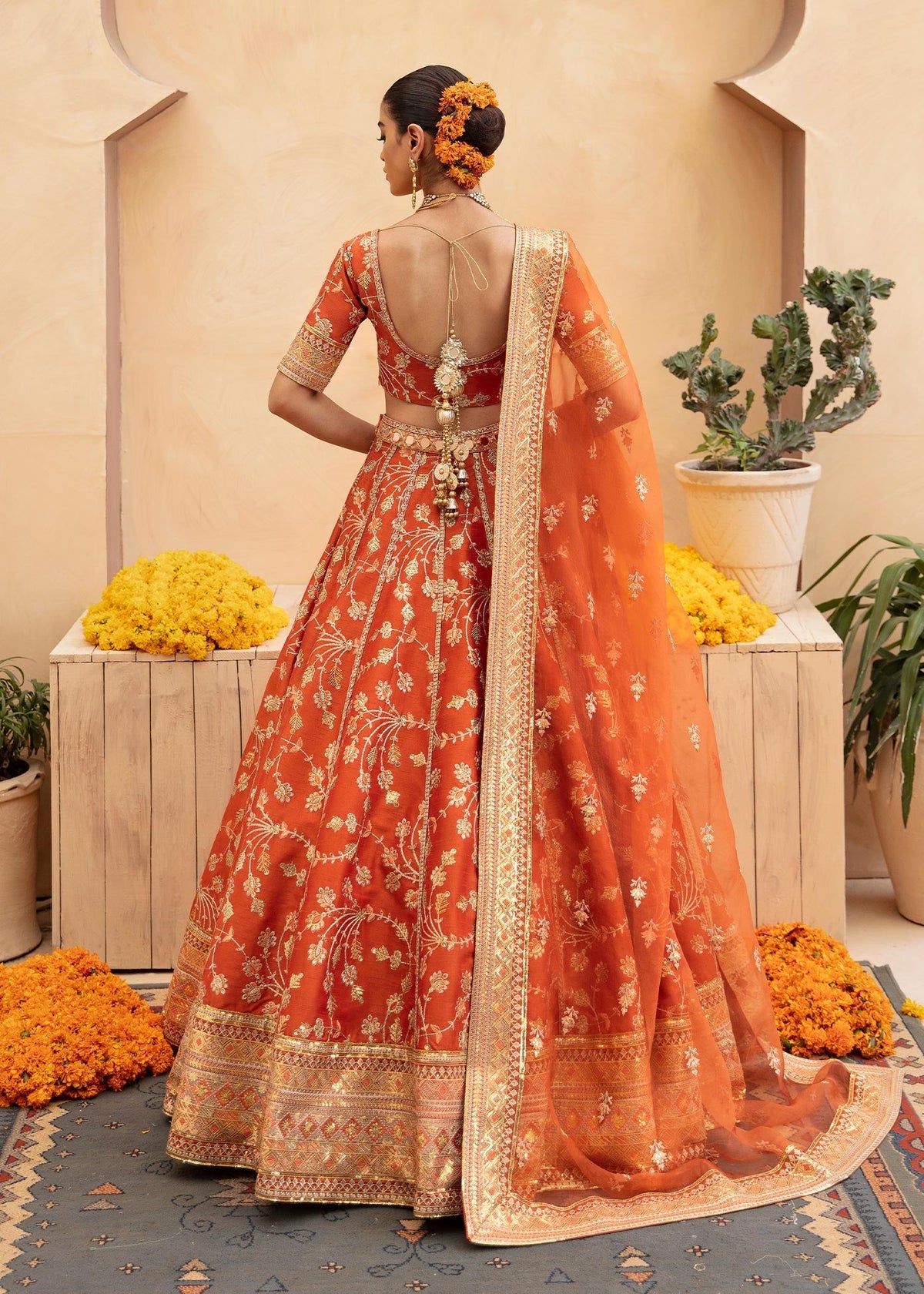 Waqas Shah | Madhubala | AABROO -  Waqas Shah Formal - Original Designer Dress - House of Maryam