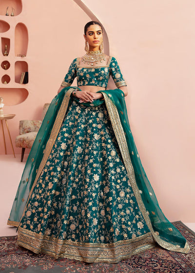 Waqas Shah | Madhubala | SHAHRBAANU -  Waqas Shah Formal - Original Designer Dress - House of Maryam