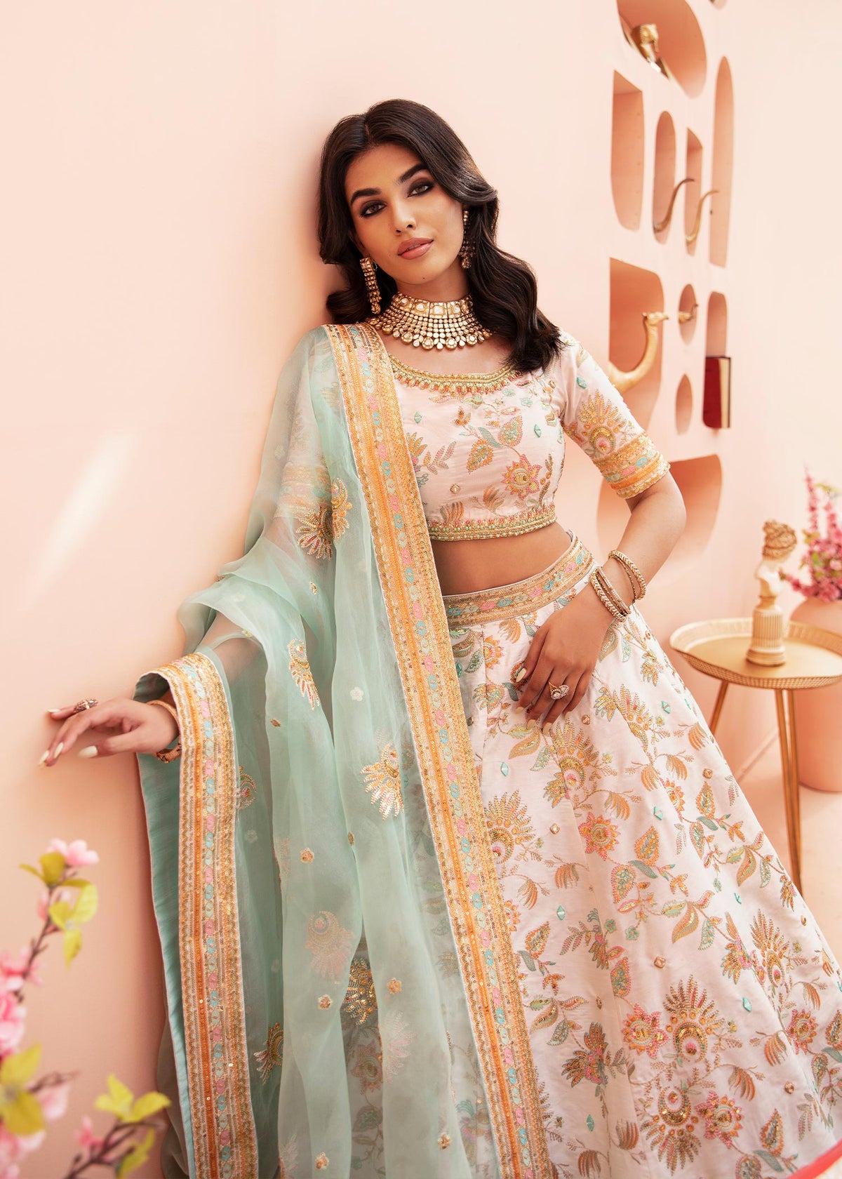Waqas Shah | Madhubala | SHAHTAAJ -  Waqas Shah Formal - Original Designer Dress - House of Maryam