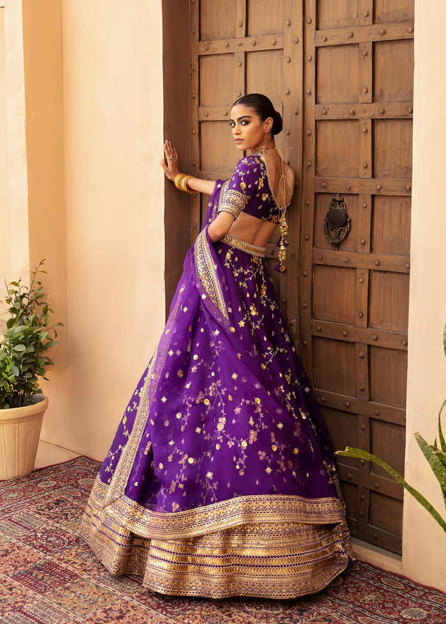Waqas Shah | Madhubala | MAHRANG -  Waqas Shah Formal - Original Designer Dress - House of Maryam