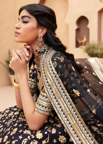 Waqas Shah | Madhubala | LAKSHMI -  Waqas Shah Formal - Original Designer Dress - House of Maryam
