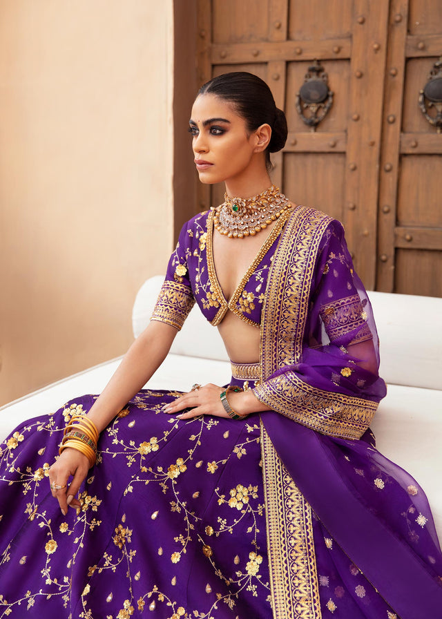 Waqas Shah | Madhubala | MAHRANG -  Waqas Shah Formal - Original Designer Dress - House of Maryam