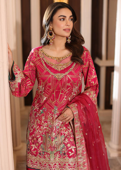 Waqas Shah | Meh-E-Nur | TOPAZ -  Waqas Shah Bridal - Original Designer Dress - House of Maryam
