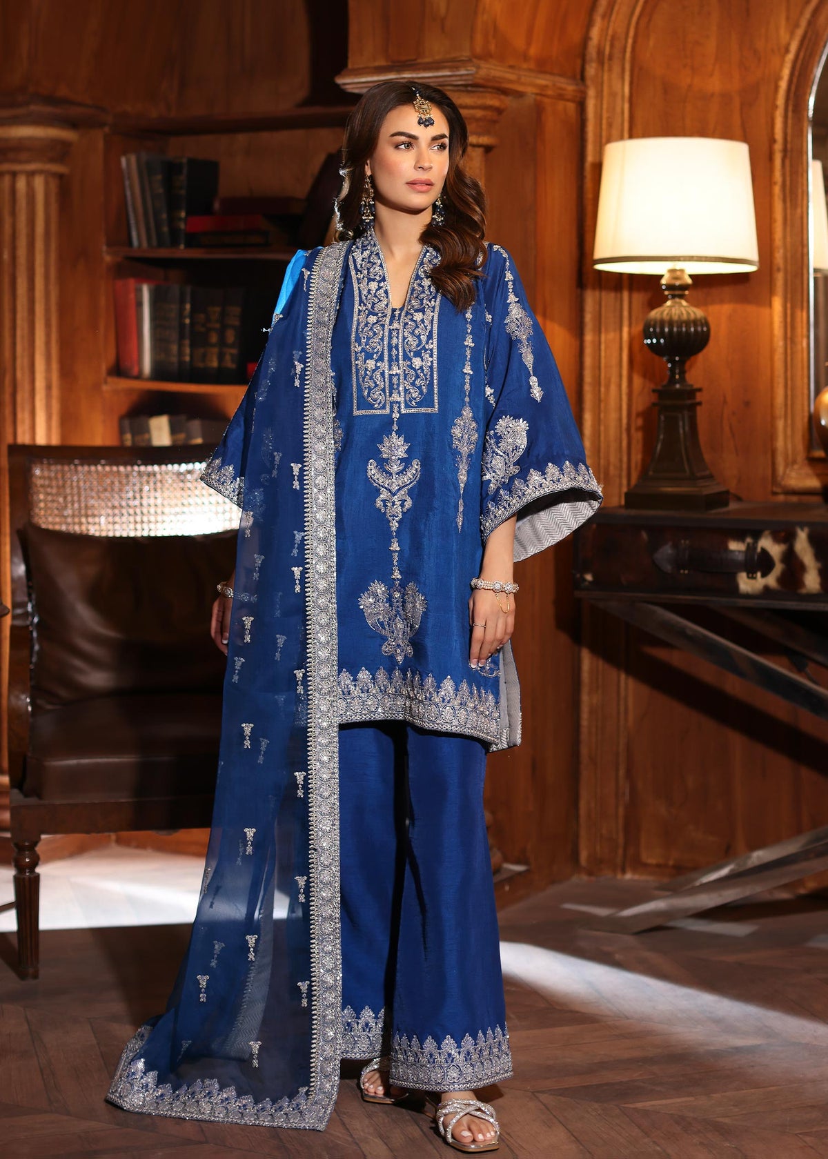 Waqas Shah | Meh-E-Nur | IRIS -  Waqas Shah Bridal - Original Designer Dress - House of Maryam