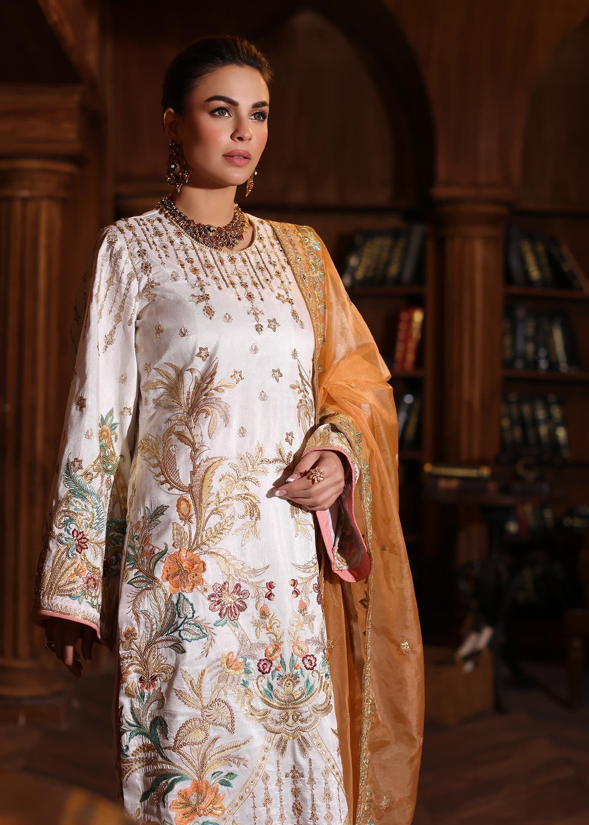 Waqas Shah | Meh-E-Nur | AMELIA -  Waqas Shah Bridal - Original Designer Dress - House of Maryam