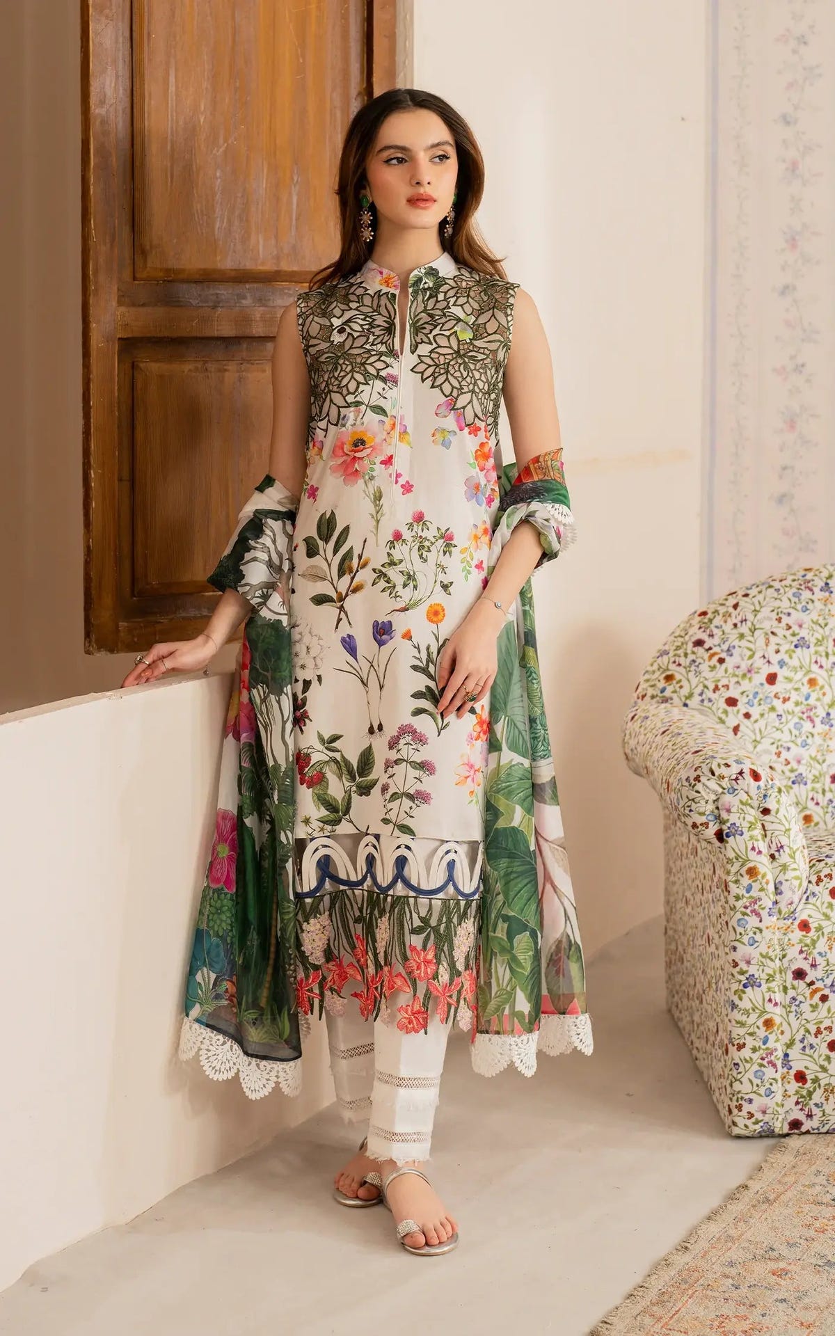 Asifa and Nabeel | Meraki Vintage 25 | Mahgul (MVL25-16) -  Asifa and Nabeel Ladies Clothes - Original Designer Dress - House of Maryam