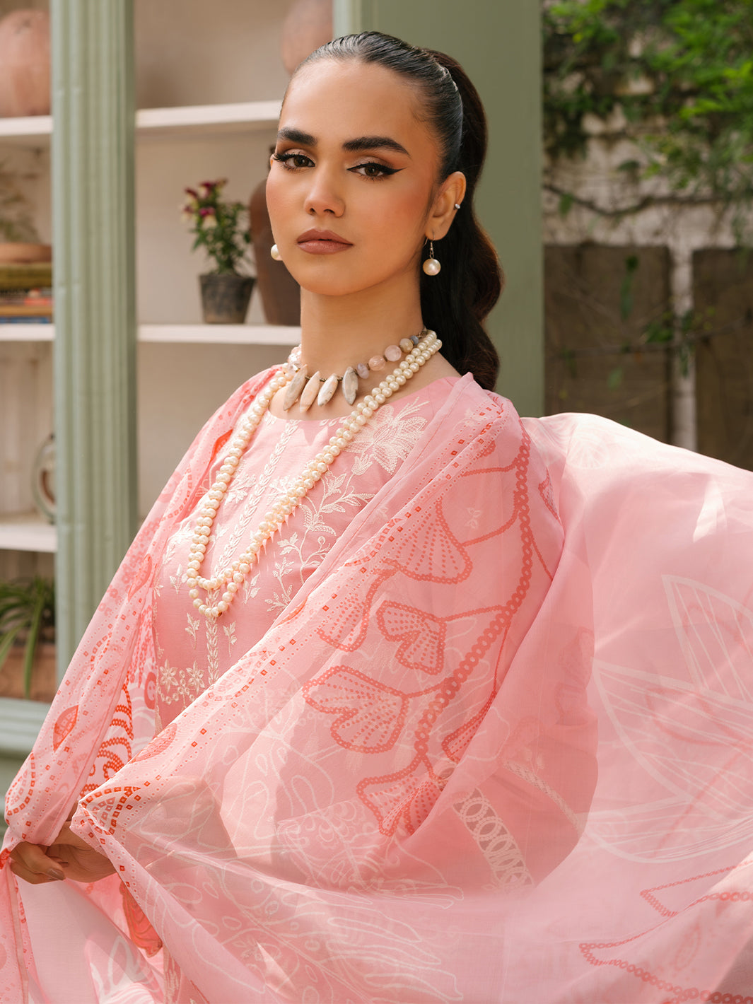 Mahnur | Masakali Luxury Lawn 24 | MK 03 - A -  Mahnur Luxury - Original Designer Dress - House of Maryam