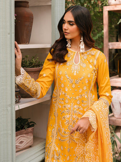Mahnur | Masakali Luxury Lawn 24 | MK 06 - A -  Mahnur Luxury - Original Designer Dress - House of Maryam