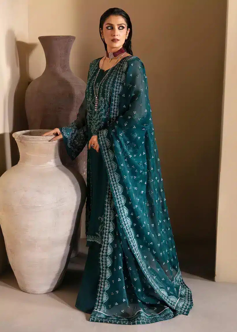 Mahum Asad | Lamhay Wedding Formals 23 | Neelum -  Mahum Asad Formal - Original Designer Dress - House of Maryam