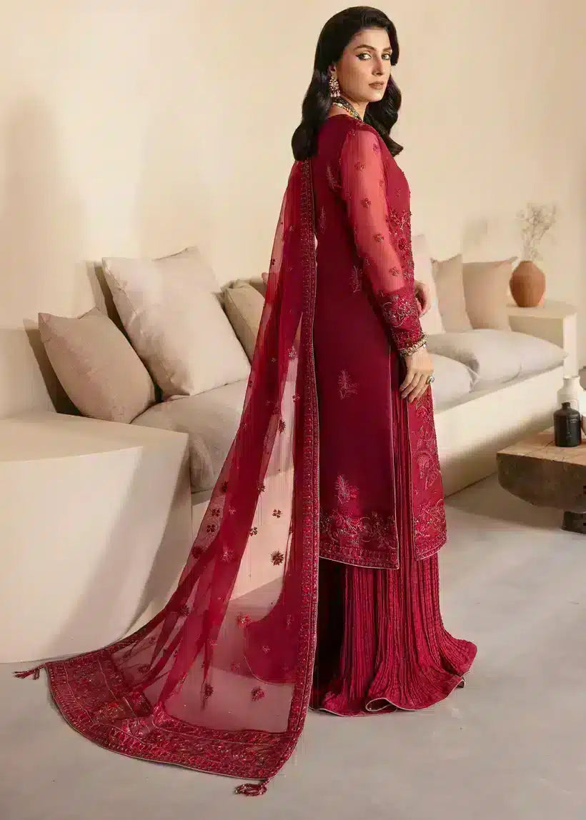 Mahum Asad | Lamhay Wedding Formals 23 | Laal by Designer Mahum Asad - House of Maryam - Pakistani Designer Ethnic Wear in {{ shop.shopifyCountryName }}