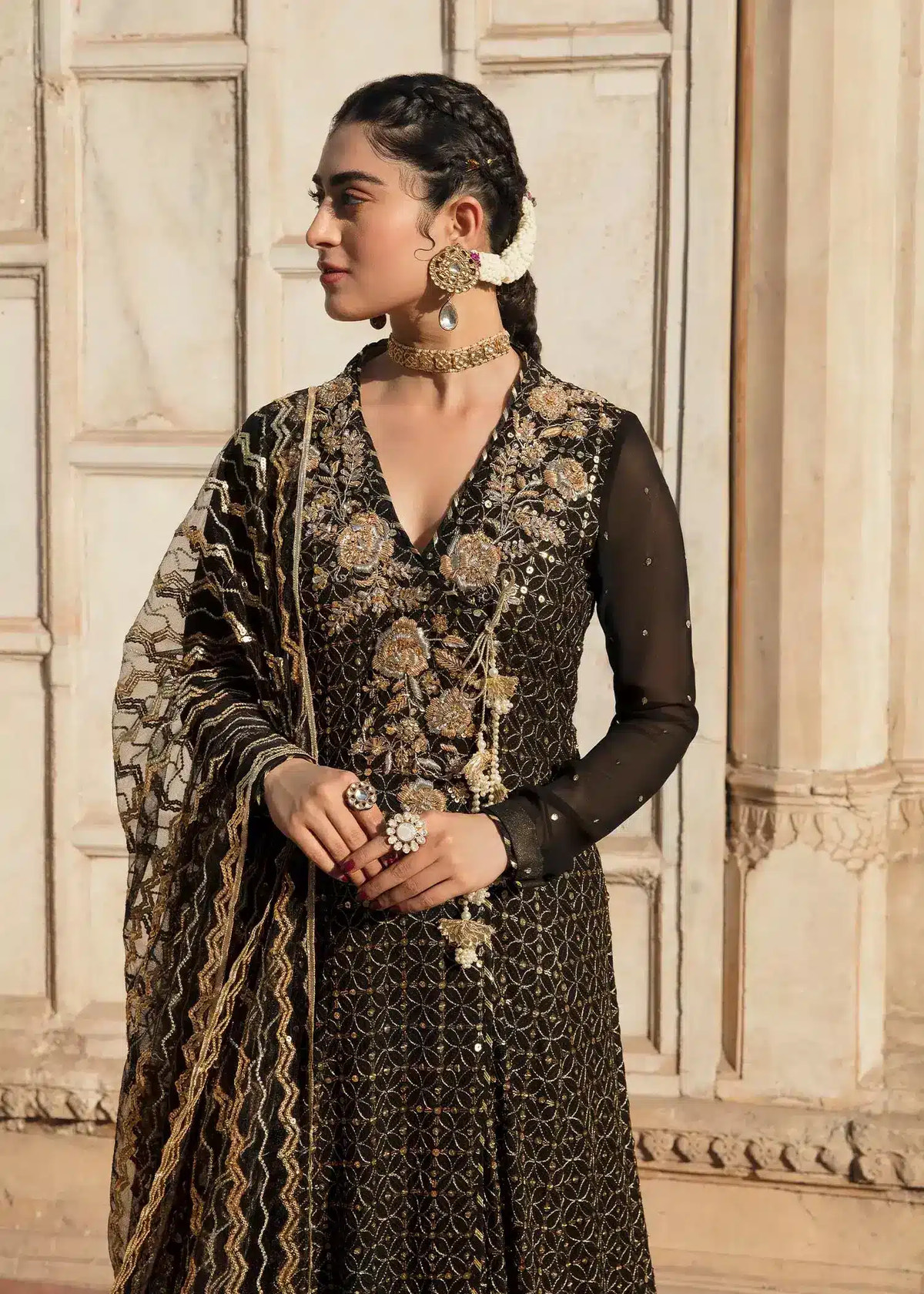 Mahum Asad | Gul Posh Luxury Formals 23 | Chiraagh -  Mahum Asad Formal - Original Designer Dress - House of Maryam