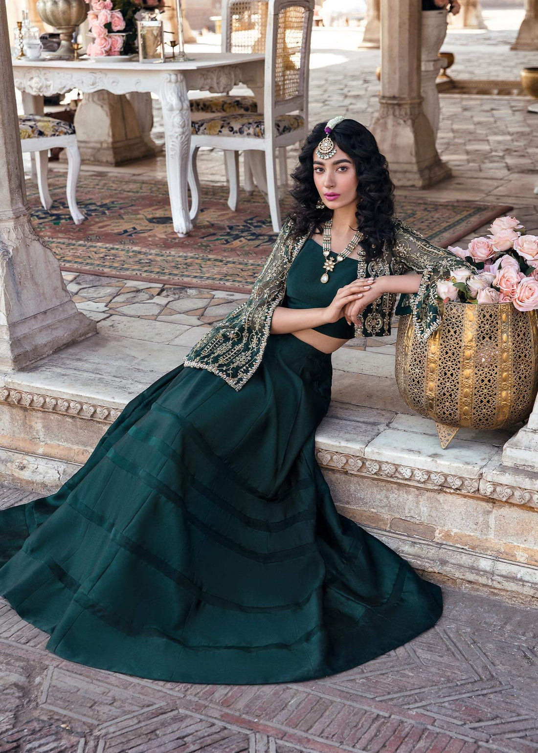 Mahum Asad | Gul Posh Luxury Formals 23 | Rania by Designer Mahum Asad - House of Maryam - Pakistani Designer Ethnic Wear in {{ shop.shopifyCountryName }}