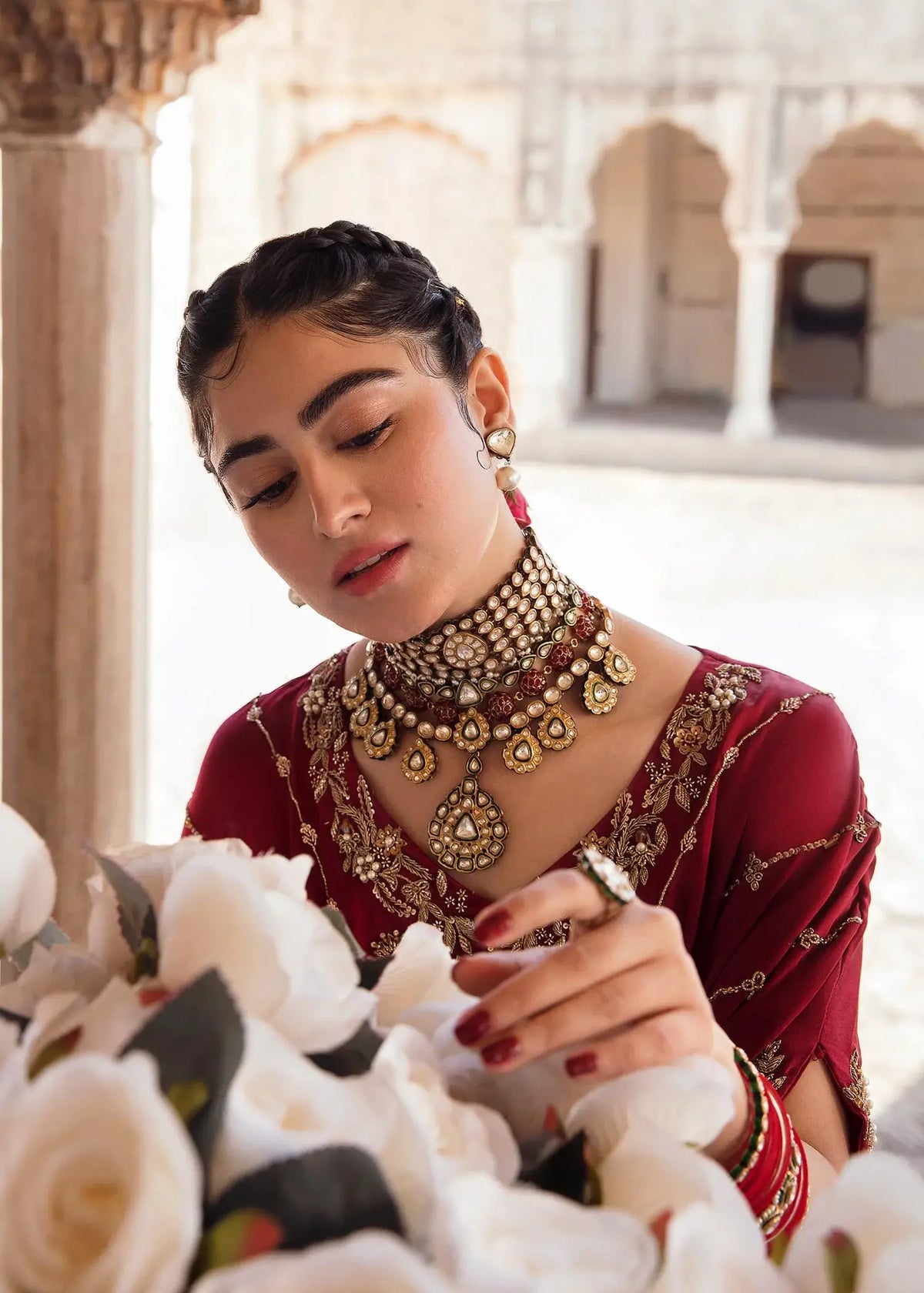 Mahum Asad | Gul Posh Luxury Formals 23 | Gulaal -  Mahum Asad Formal - Original Designer Dress - House of Maryam