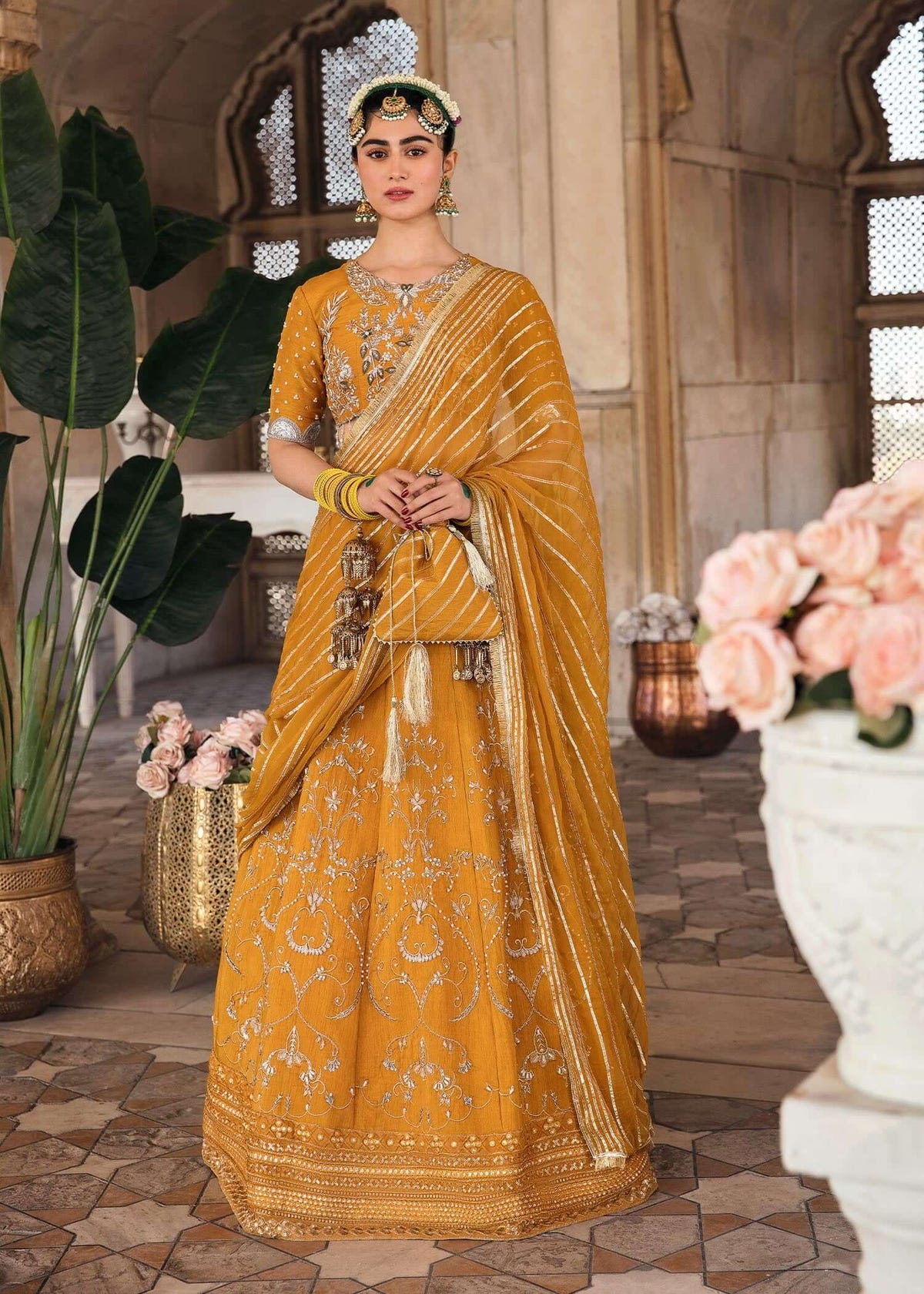 Mahum Asad | Gul Posh Luxury Formals 23 | Nazneen -  Mahum Asad Bridal - Original Designer Dress - House of Maryam