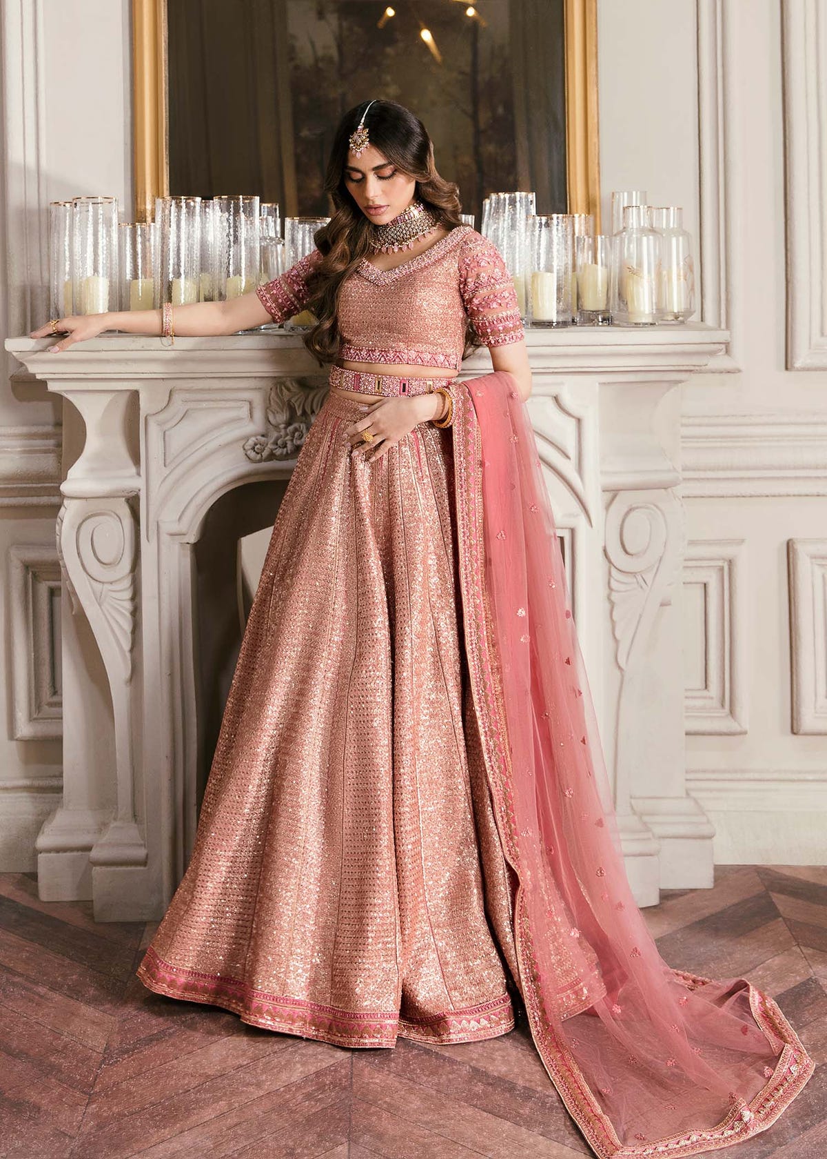 Waqas Shah | Malika - E - Elizabeth | PRIMROSE -  Waqas Shah Formal - Original Designer Dress - House of Maryam