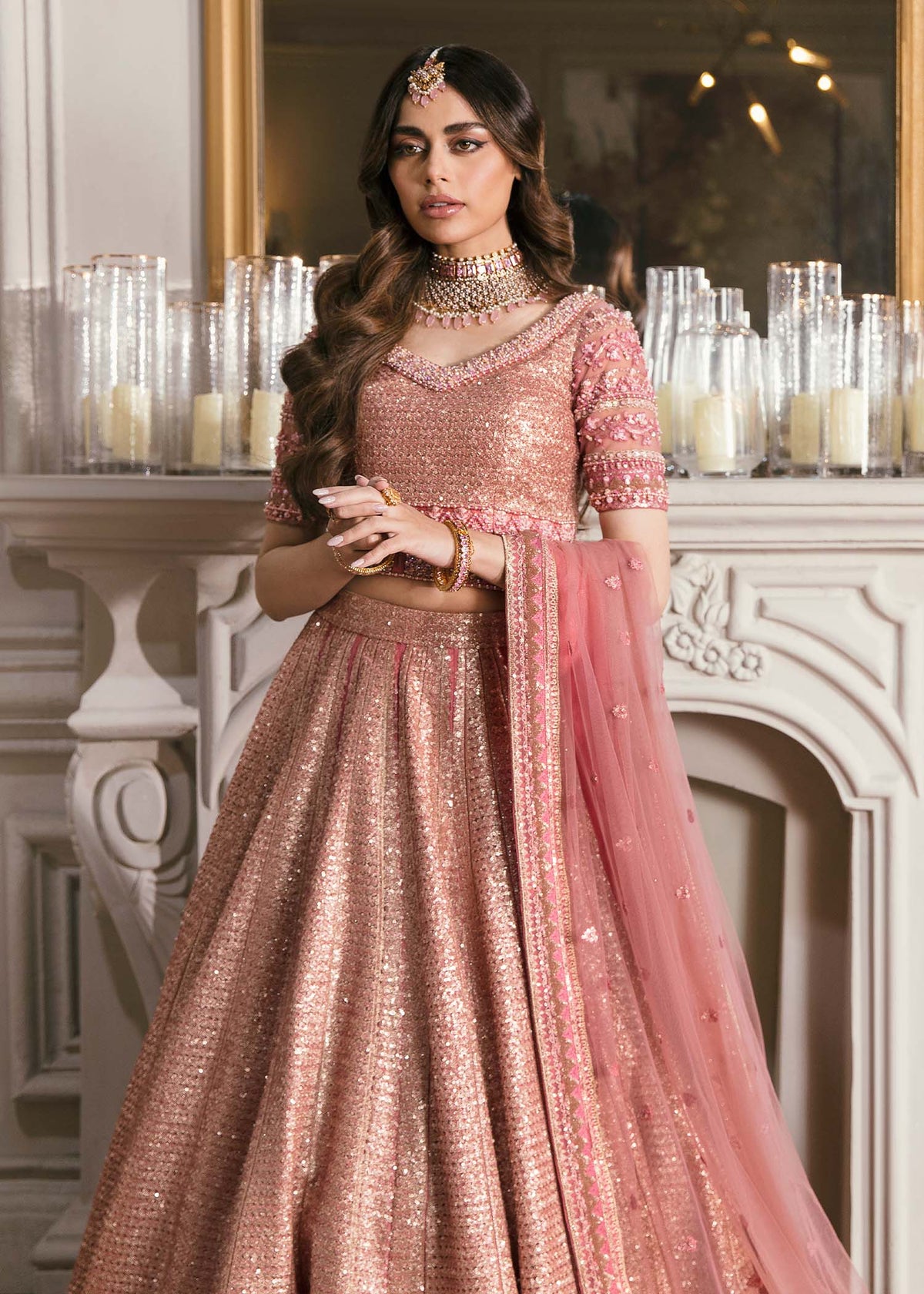 Waqas Shah | Malika - E - Elizabeth | PRIMROSE -  Waqas Shah Formal - Original Designer Dress - House of Maryam