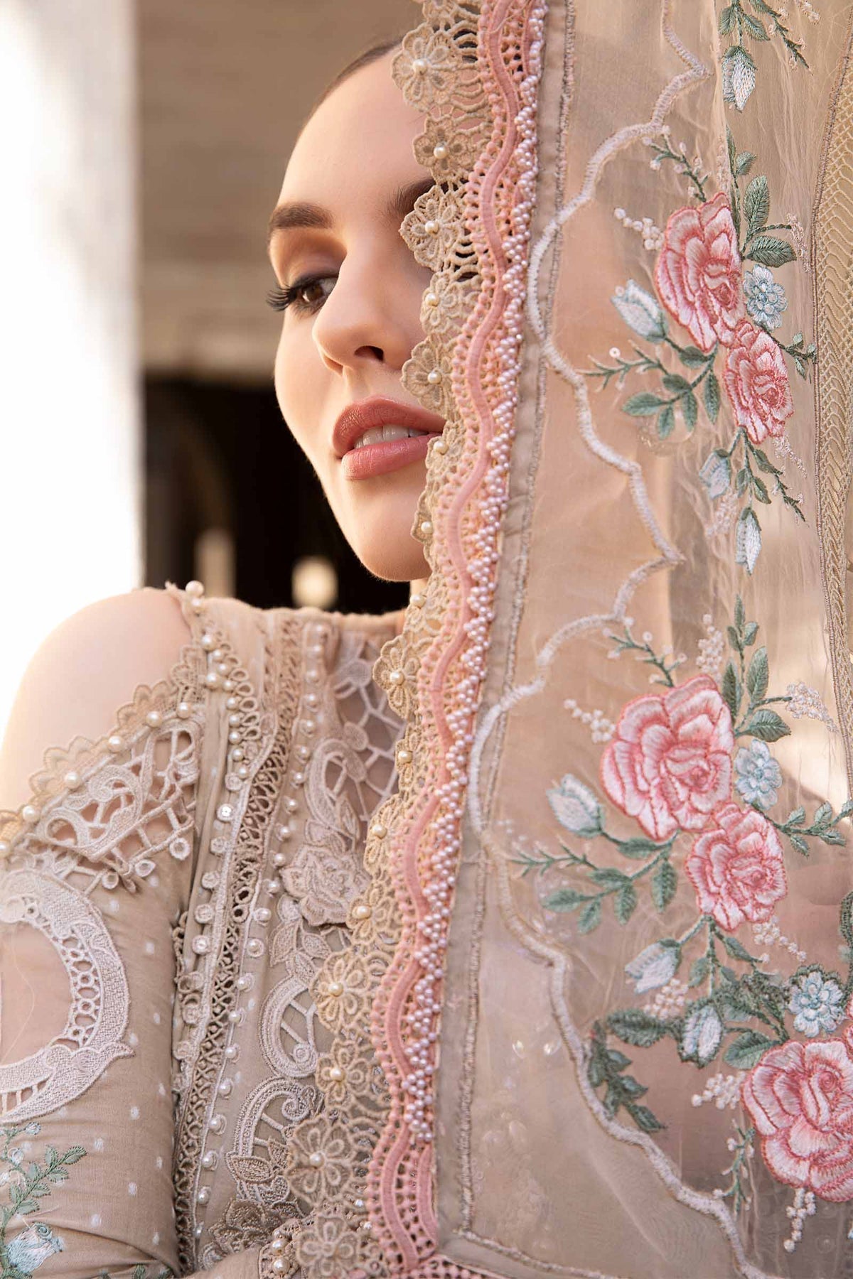 Maria B | Voyage a' Luxe Lawn | D-2410-A -  Maria B Luxury - Original Designer Dress - House of Maryam