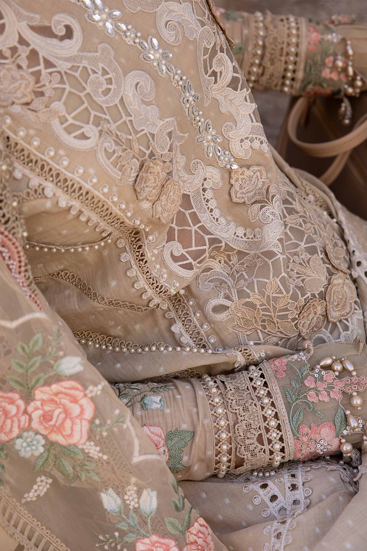 Maria B | Voyage a' Luxe Lawn | D-2410-A -  Maria B Luxury - Original Designer Dress - House of Maryam