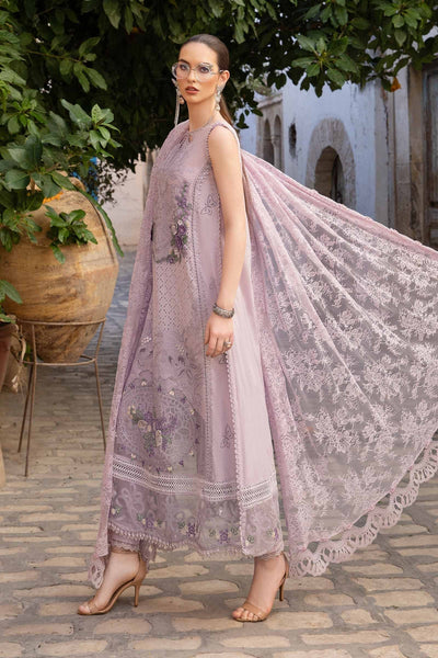 Maria B | Voyage a' Luxe Lawn | D-2411-B -  Maria B Luxury - Original Designer Dress - House of Maryam