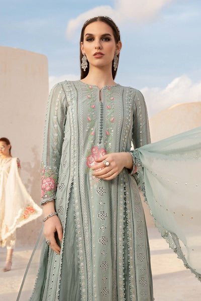 Maria B | Voyage a' Luxe Lawn | D-2412-B -  Maria B Luxury - Original Designer Dress - House of Maryam
