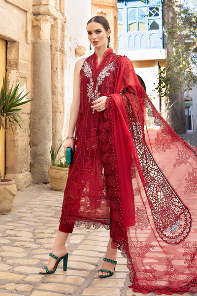 Maria B | Voyage a' Luxe Lawn | D-2401-B -  Maria B Luxury - Original Designer Dress - House of Maryam