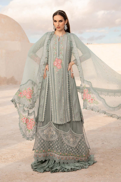 Maria B | Voyage a' Luxe Lawn | D-2412-B -  Maria B Luxury - Original Designer Dress - House of Maryam