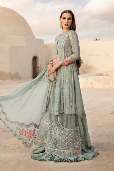 Maria B | Voyage a' Luxe Lawn | D-2412-B -  Maria B Luxury - Original Designer Dress - House of Maryam