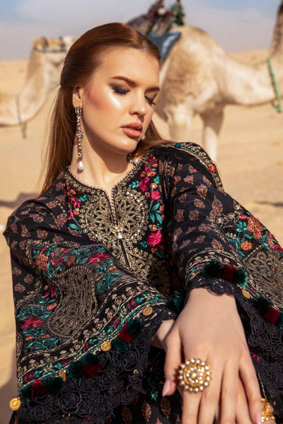 Maria B | Voyage a' Luxe Lawn | D-2413-B -  Maria B Luxury - Original Designer Dress - House of Maryam