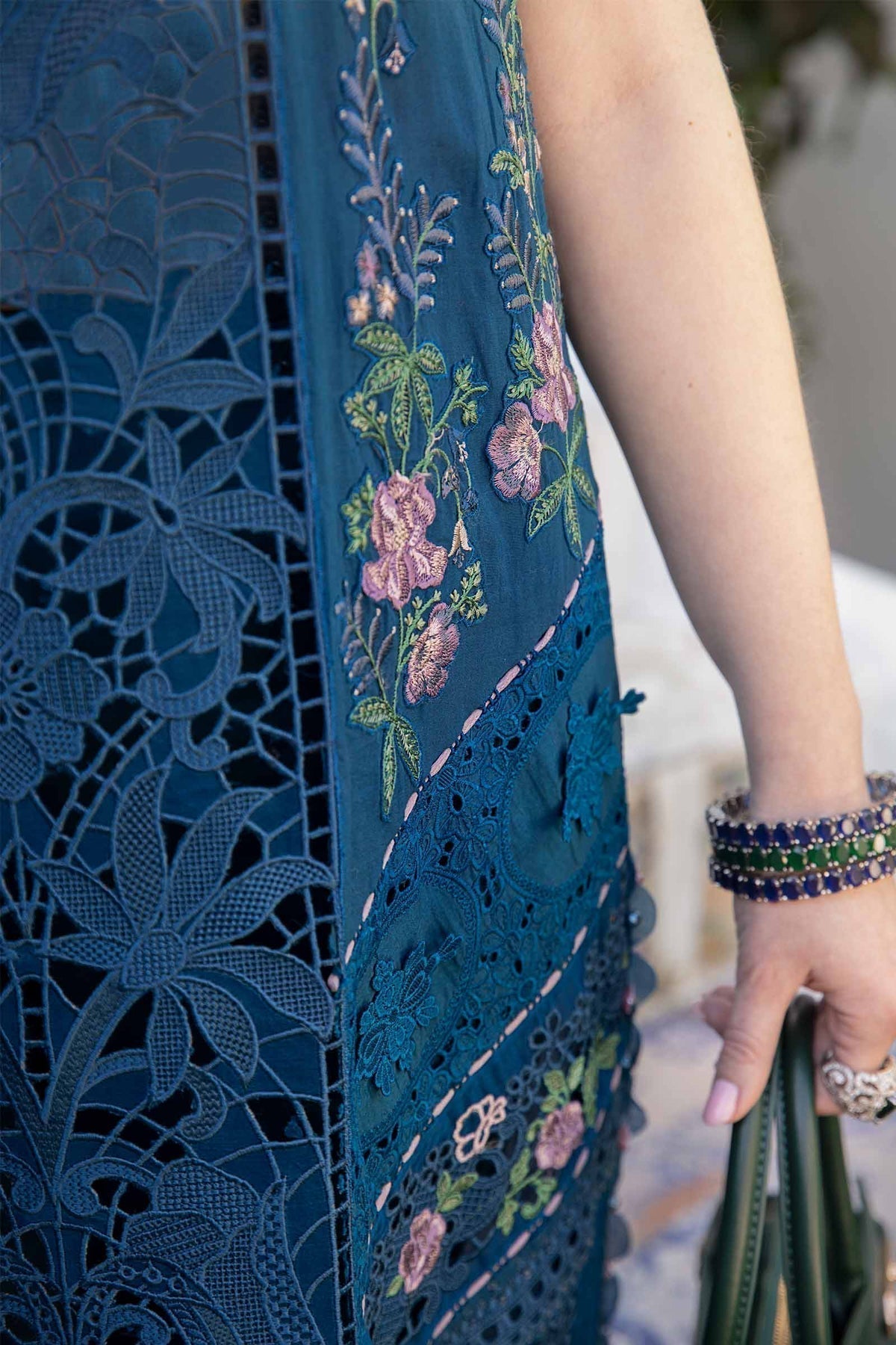 Maria B | Voyage a' Luxe Lawn | D-2415-A -  Maria B Luxury - Original Designer Dress - House of Maryam
