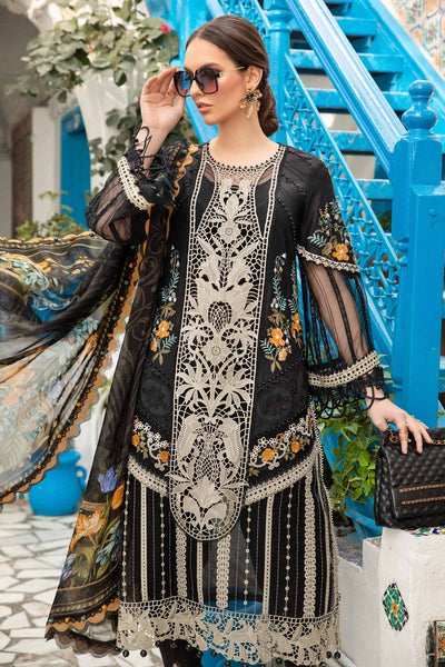 Maria B | Voyage a' Luxe Lawn | D-2415-B -  Maria B Luxury - Original Designer Dress - House of Maryam