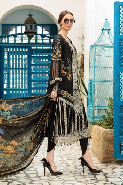 Maria B | Voyage a' Luxe Lawn | D-2415-B -  Maria B Luxury - Original Designer Dress - House of Maryam