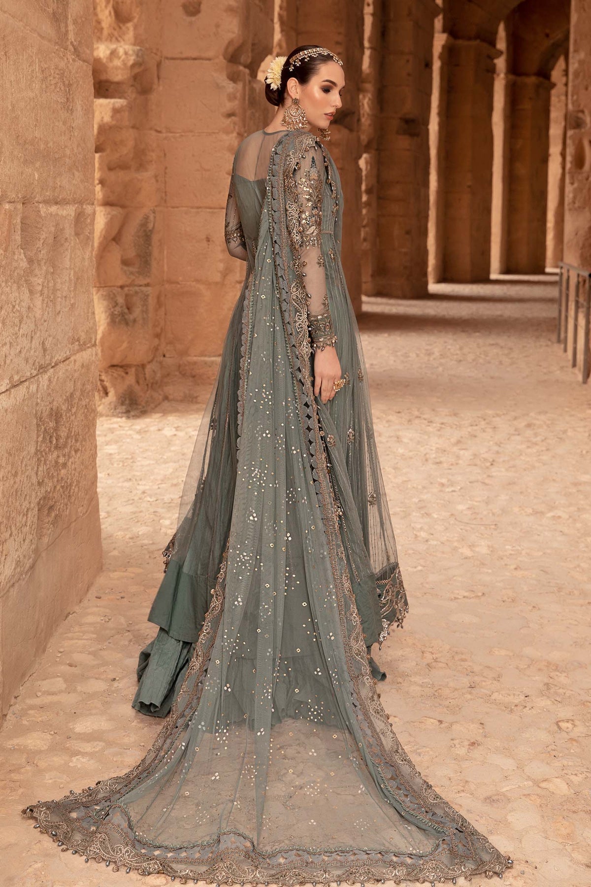 Maria B | Voyage a' Luxe Lawn | D-2403-A -  Maria B Luxury - Original Designer Dress - House of Maryam