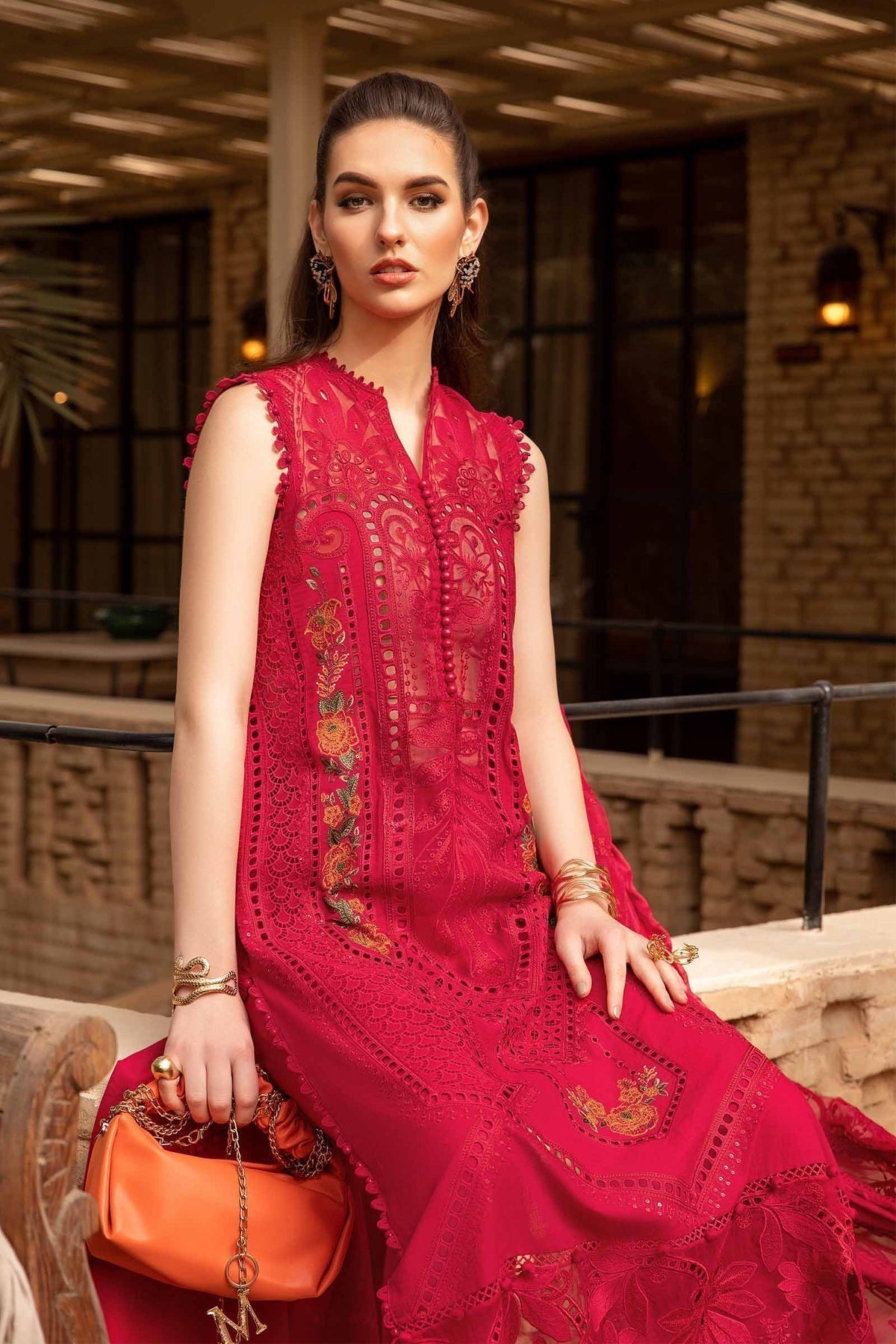 Maria B | Voyage a' Luxe Lawn | D-2404-A by Designer Maria B - House of Maryam - Pakistani Designer Ethnic Wear in {{ shop.shopifyCountryName }}