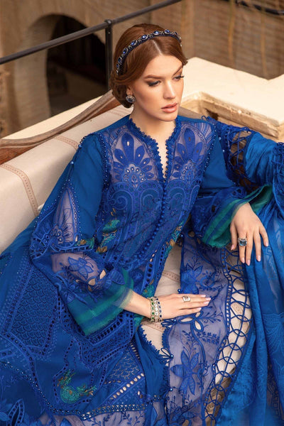 Maria B | Voyage a' Luxe Lawn | D-2404-B -  Maria B Luxury - Original Designer Dress - House of Maryam