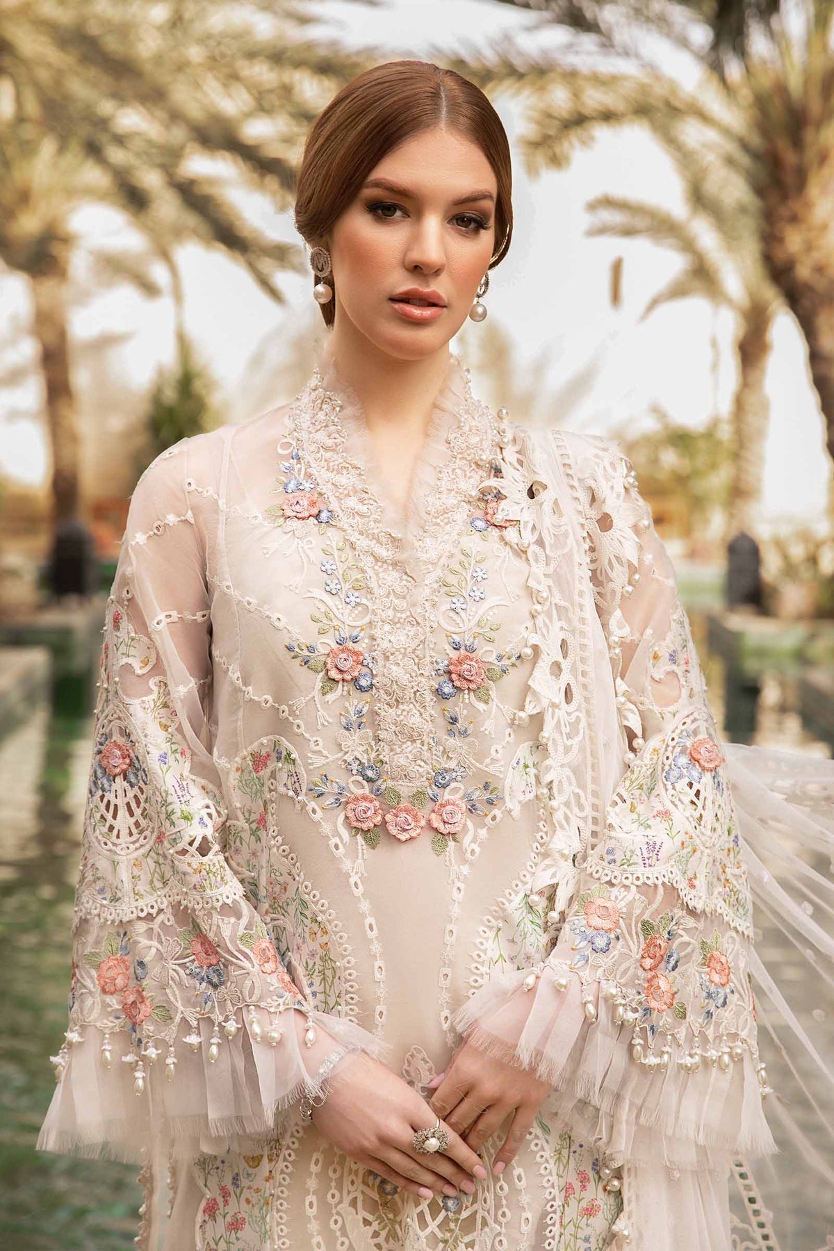 Maria B | Voyage a' Luxe Lawn | D-2405-A -  Maria B Luxury - Original Designer Dress - House of Maryam