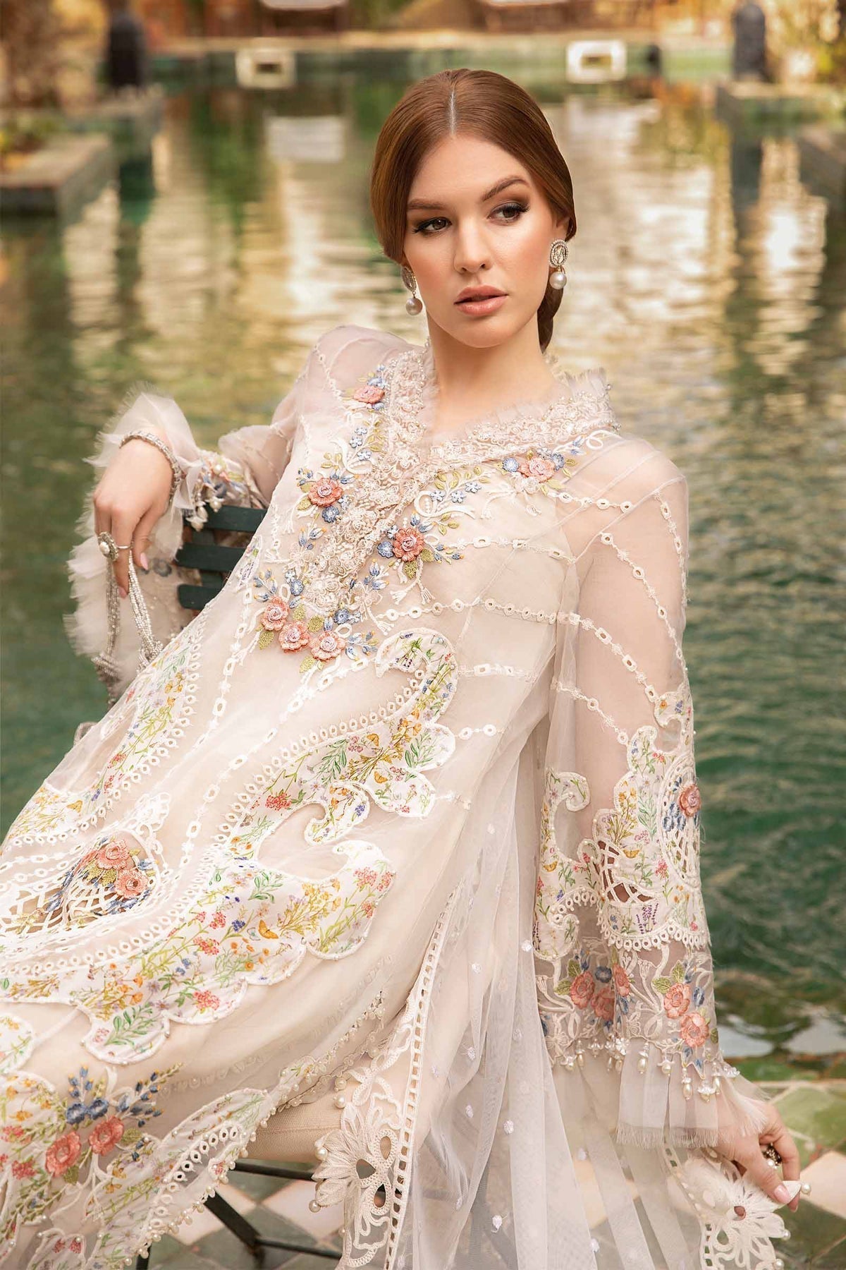 Maria B | Voyage a' Luxe Lawn | D-2405-A by Designer Maria B - House of Maryam - Pakistani Designer Ethnic Wear in {{ shop.shopifyCountryName }}