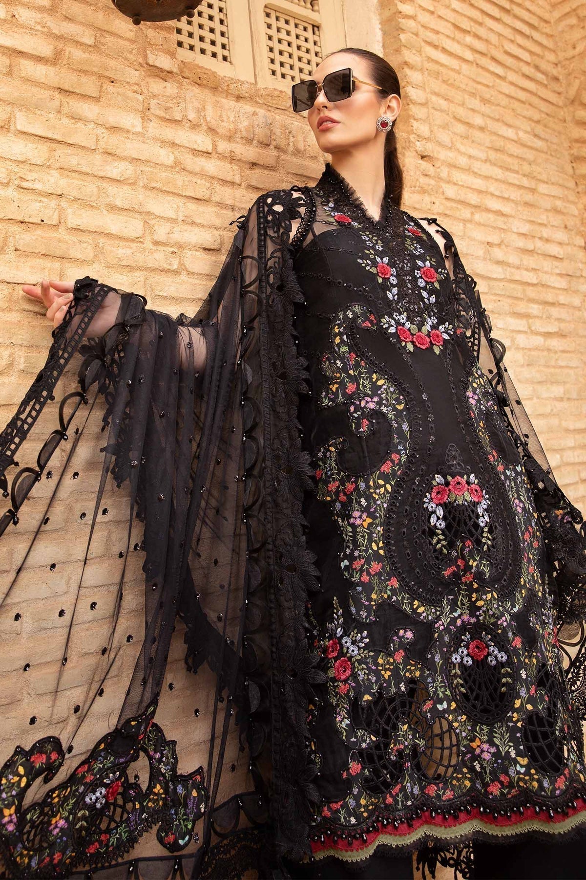 Maria B | Voyage a' Luxe Lawn | D-2405-B by Designer Maria B - House of Maryam - Pakistani Designer Ethnic Wear in {{ shop.shopifyCountryName }}