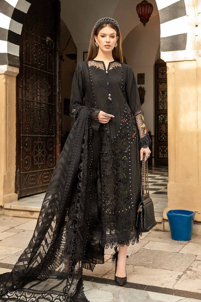 Maria B | Voyage a' Luxe Lawn | D-2408-B -  Maria B Luxury - Original Designer Dress - House of Maryam