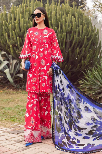 Maria B | M Prints Spring 24 | MPT-2112-A -  Maria B Luxury - Original Designer Dress - House of Maryam