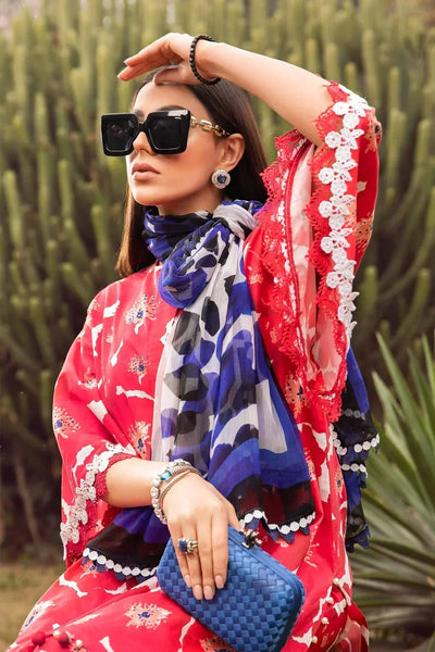 Maria B | M Prints Spring 24 | MPT-2112-A -  Maria B Luxury - Original Designer Dress - House of Maryam